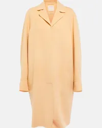 SPORTMAX Cappotto Fernet in lana vergine Giallo