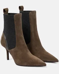 Brunello Cucinelli Stivaletti in suede Marrone