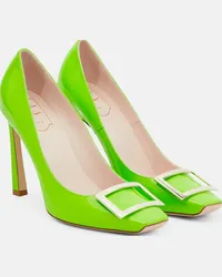 Roger Vivier Pumps Trompette in vernice Verde