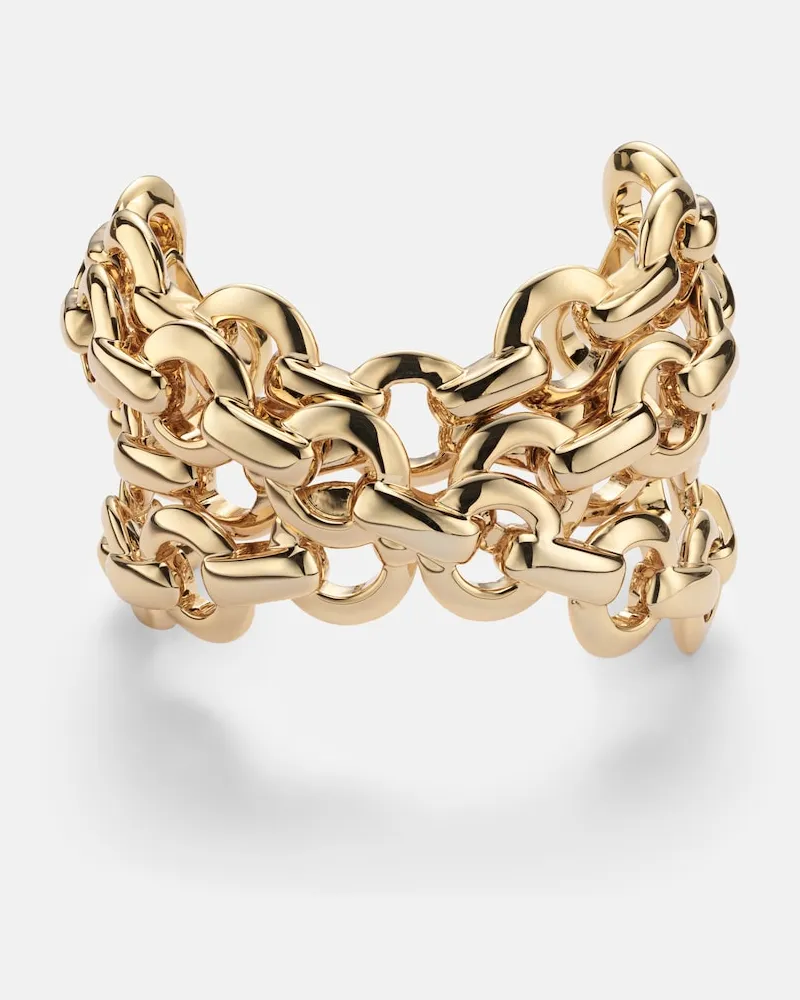 Jennifer Fisher Bracciale a catena bagnato in oro 14kt Oro