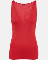 Joseph Top in maglia a coste Rosso