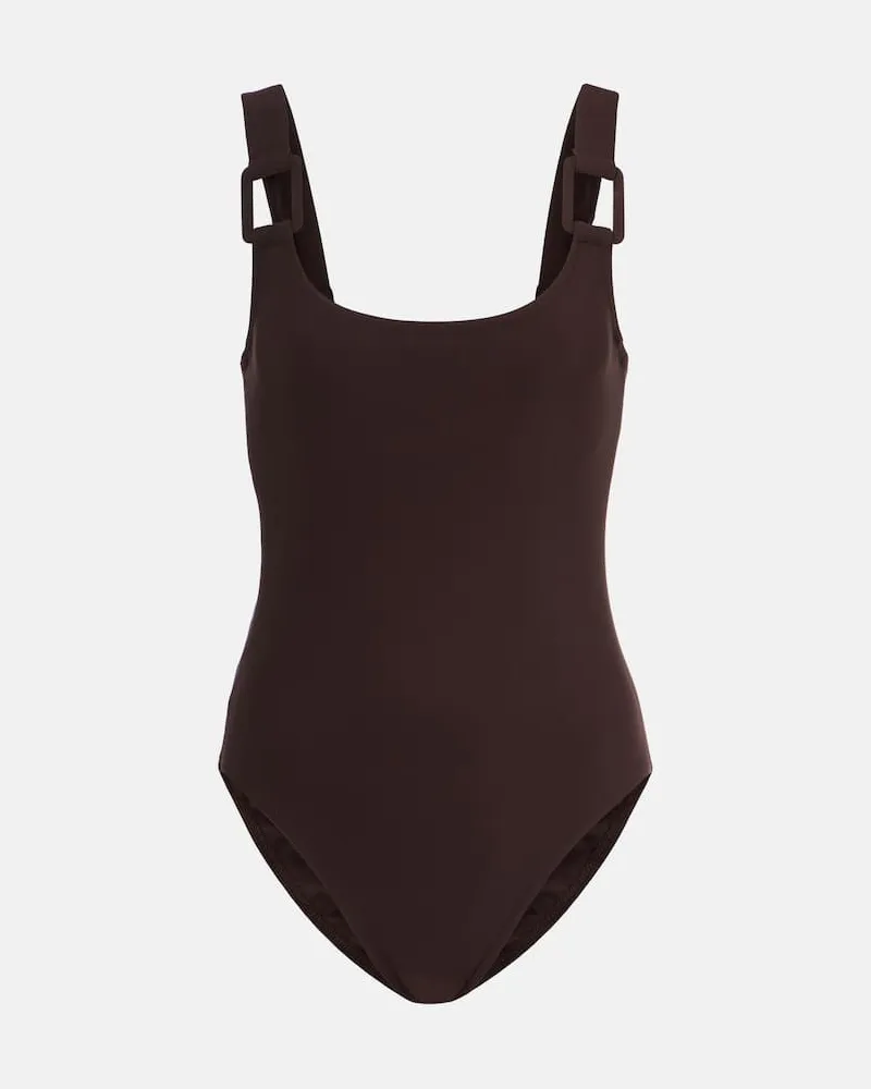 Karla Colletto Costume intero Juni Marrone