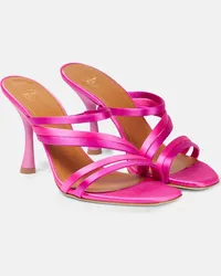 Malone Souliers Sandali in raso Rosa