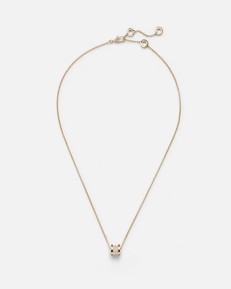 Bulgari Collana B.zero1 in oro 18kt con diamanti Oro