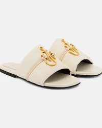 J.W.Anderson Sandali Anchor in pelle Beige