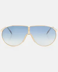 Stella McCartney Occhiali aviator Oro