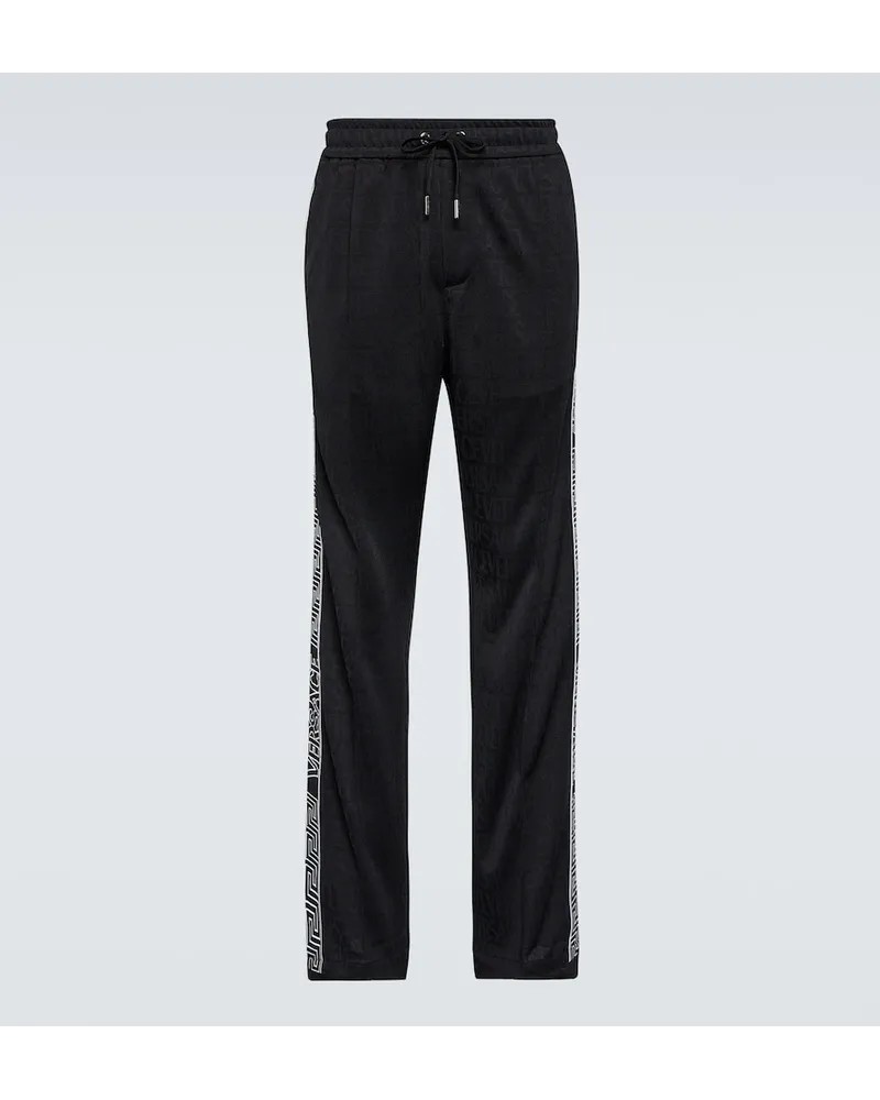 Versace Pantaloni sportivi Nero