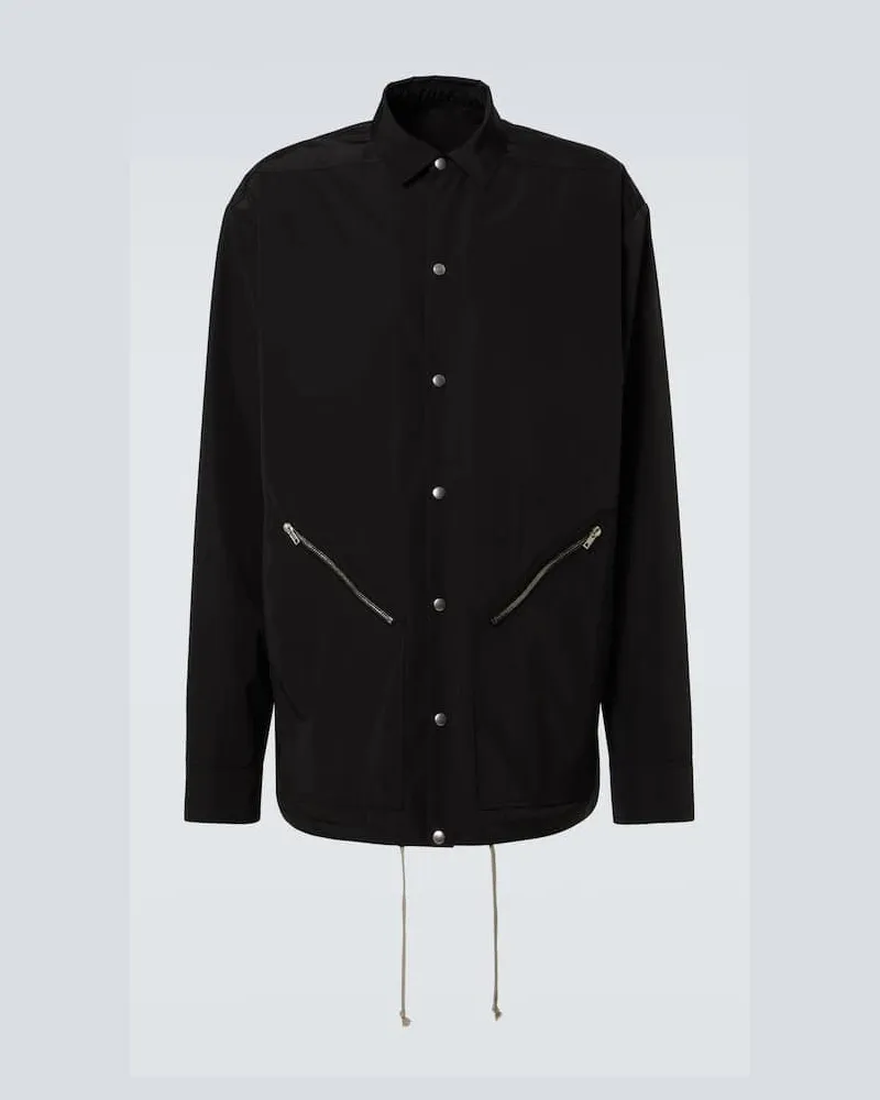 Rick Owens Camicia tecnica Tour Nero