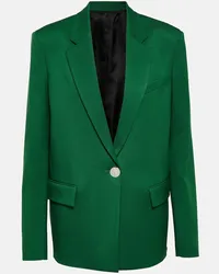 ATTICO Blazer monopetto in lana Verde