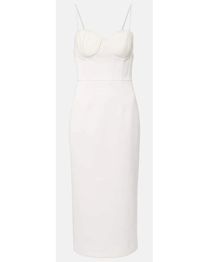 Rebecca Vallance Bridal - Abito midi Delaney Bianco