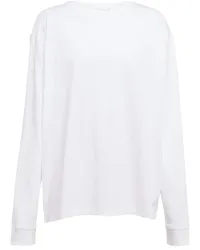 The Row Top in cotone Ciles a maniche lunghe Bianco