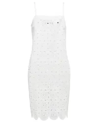 ROTATE Birger Christensen Miniabito Silke in crochet Bianco