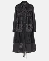 Noir Kei Ninomiya Trench reversibile Nero