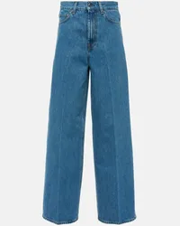 Totême Jeans a gamba larga Blu