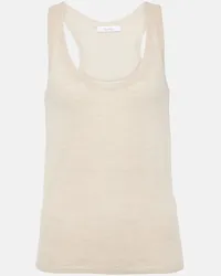 Max Mara Top Abbono in cashmere Beige