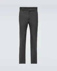 Undercover Pantaloni slim in lana Grigio