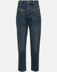 Isabel Marant Jeans regular a vita bassa Blu