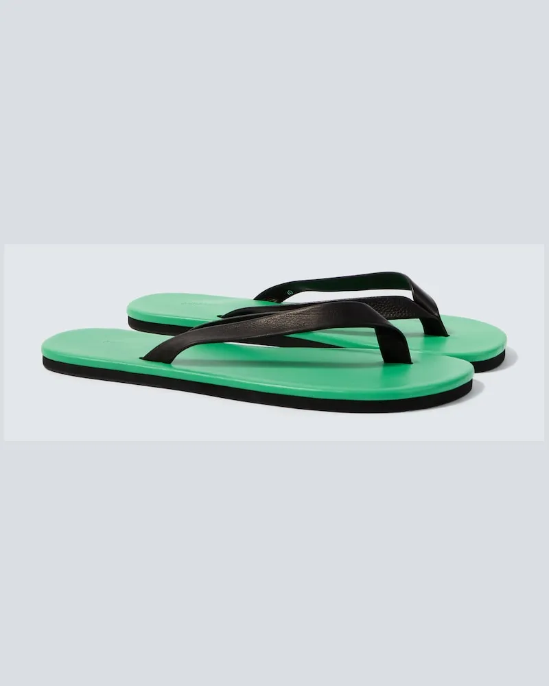 AURALEE Sandali infradito in pelle Verde