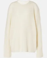 The Row Pullover Gersten in cashmere Bianco