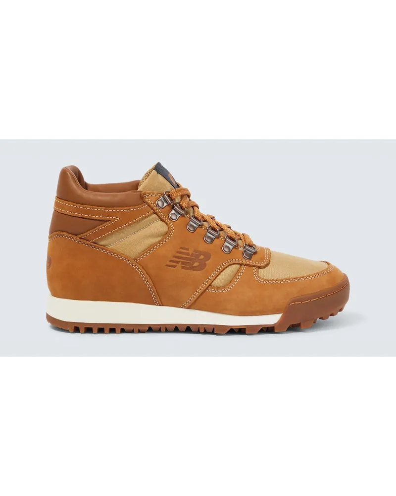 Junya Watanabe New Balance - Sneakers Rainier in pelle Marrone