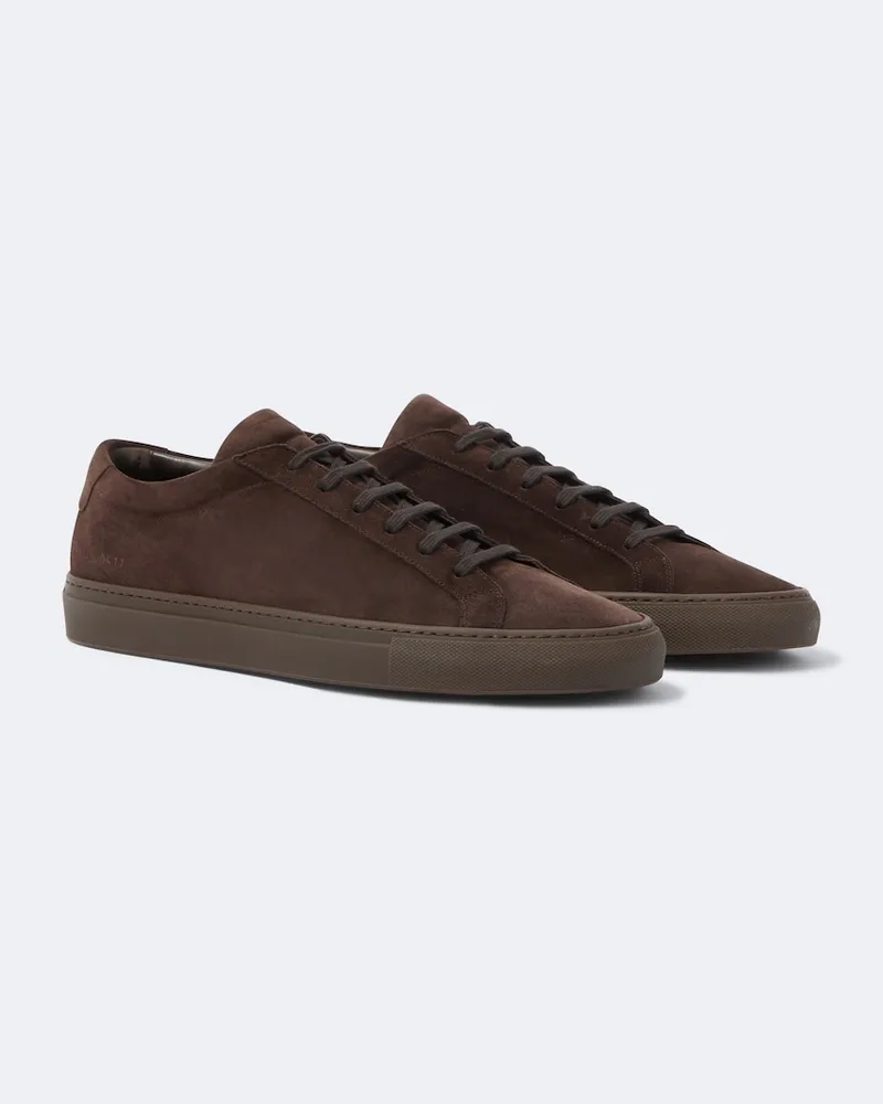 Common Projects Sneakers Achilles in suede Marrone