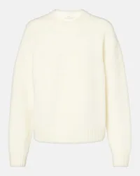 Vince Pullover in lana Bianco