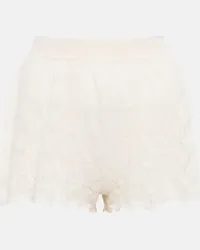 Loro Piana Shorts in cashmere e seta Beige