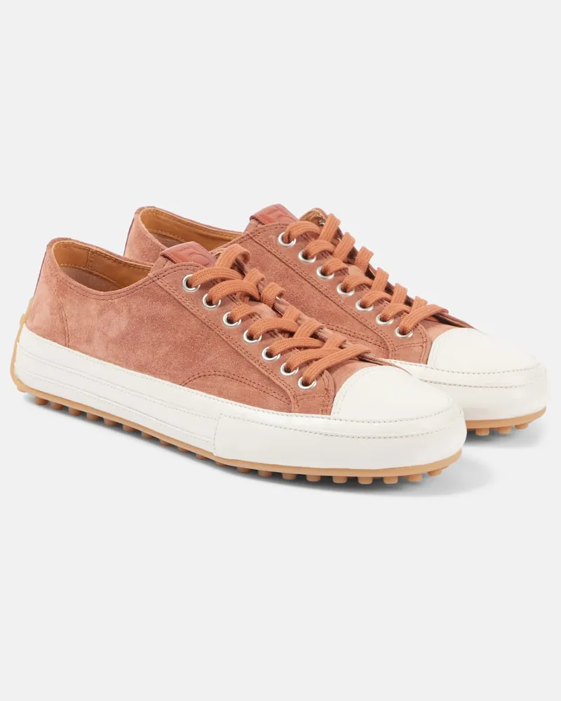 TOD'S Sneakers in suede Marrone