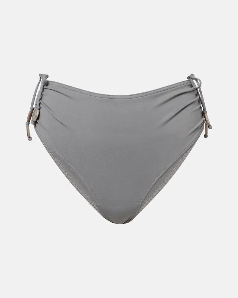Eres Slip bikini Christie con perline Grigio