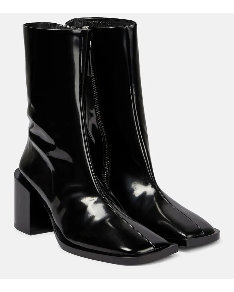 Jil Sander Stivaletti in pelle Nero