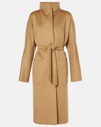 Max Mara Cappotto a portafoglio Lilia in cashmere Beige