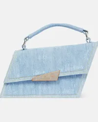 Acne Studios Borsa a tracolla Distortion Mini Blu