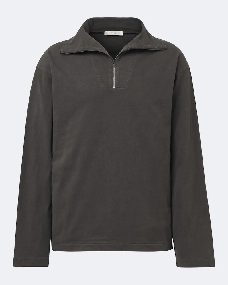 The Row Top Marcielo in cotone Grigio