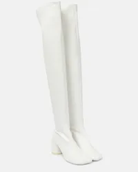 Maison Margiela Stivali cuissardes Anatomic Bianco