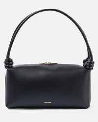 Jil Sander Borsa a spalla Giro Medium in pelle Nero