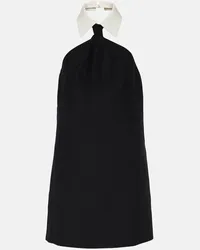 Valentino Garavani Miniabito in Crêpe Couture Nero