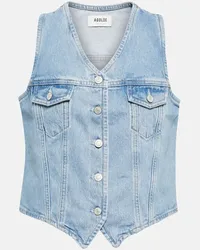 AGOLDE Gilet in denim anni ‘70 Blu