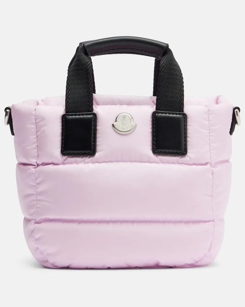 Moncler Borsa Cardoc Micro in piumino Rosa