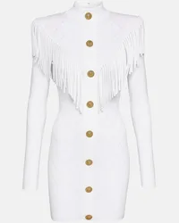 Balmain Miniabito in maglia Bianco