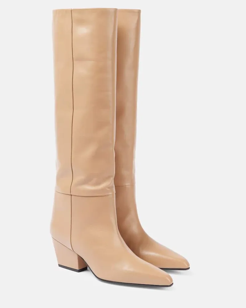 Paris Texas Stivali Jane in pelle Marrone
