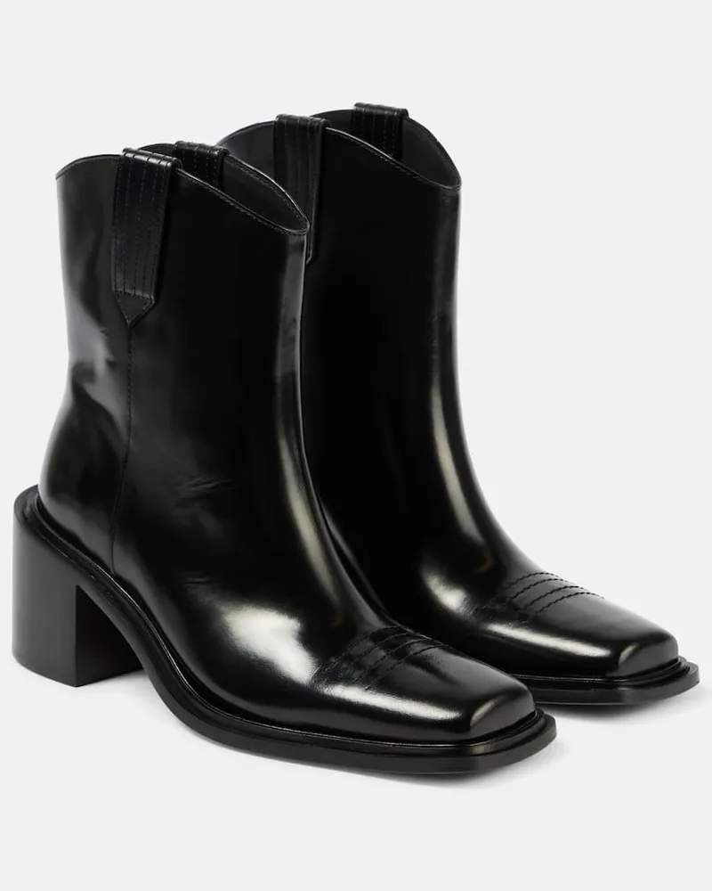 SOULIERS MARTINEZ Stivaletti in pelle Nero