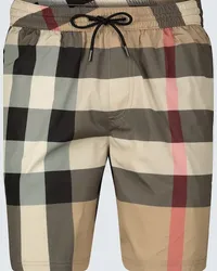 Burberry Costume da bagno Large Check Beige