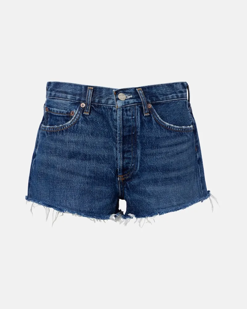 AGOLDE Shorts Parker in denim Blu