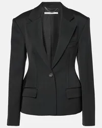 Stella McCartney Blazer monopetto in lana Nero