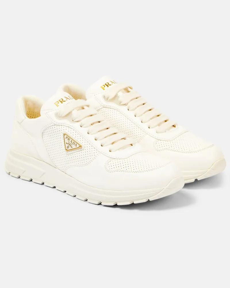 Prada Sneakers in pelle Bianco