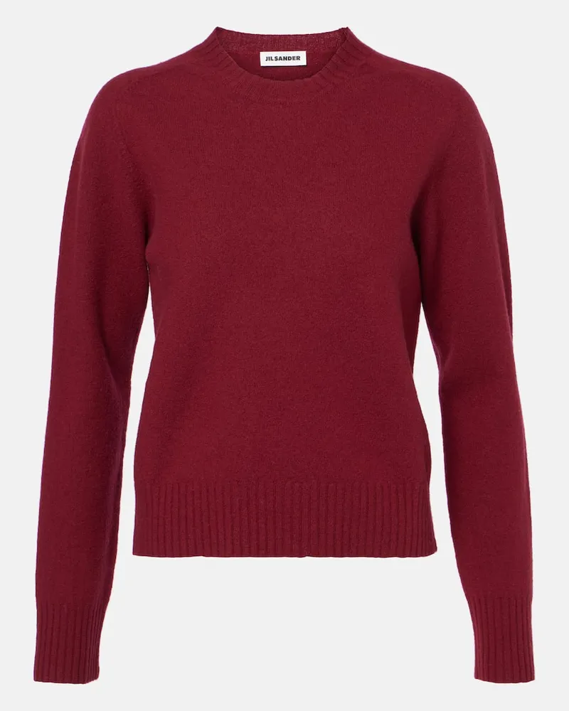 Jil Sander Pullover in lana Rosso