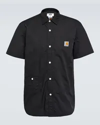 Junya Watanabe x Carhartt - Camicia in popeline di cotone Nero