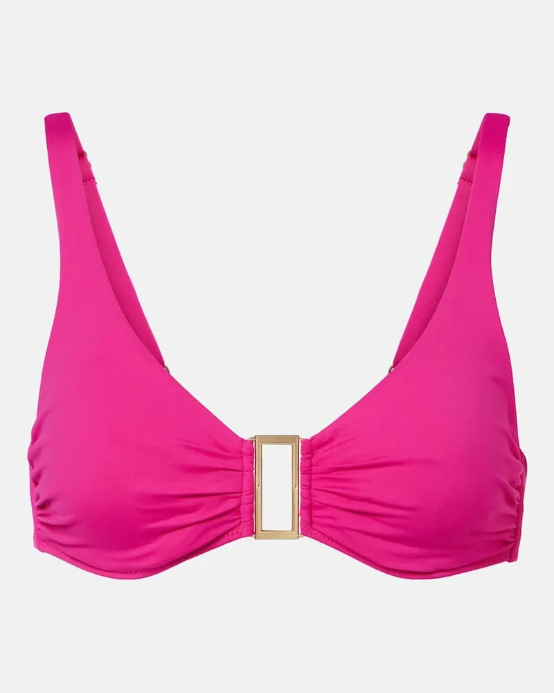 Melissa Odabash Top bikini Bel Air Rosa