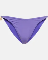 Stella McCartney Slip bikini con catena Viola