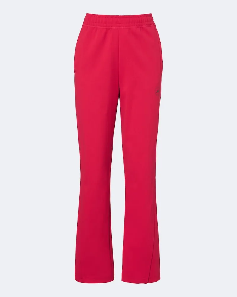 adidas Pantaloni sportivi in jersey di cotone Rosso